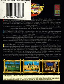 Back to the Future Part III - Box - Back Image