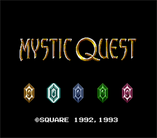 Final Fantasy: Mystic Quest - Screenshot - Game Title Image