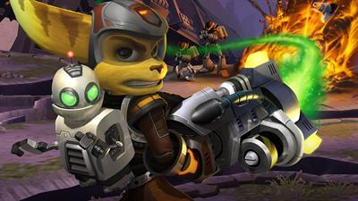 Ratchet & Clank: Up Your Arsenal - Fanart - Background Image