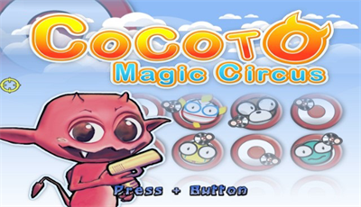 Cocoto Magic Circus - Screenshot - Game Title Image