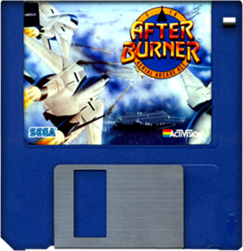 After Burner (European Version) - Fanart - Disc Image