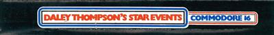 Daley Thompson's Star Events - Banner Image