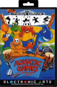 The Aquatic Games Starring James Pond and the Aquabats - Box - Front - Reconstructed Image