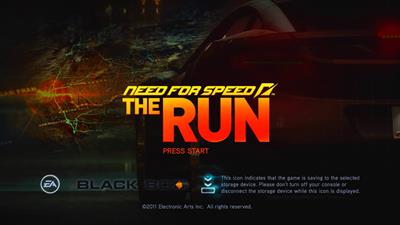 Need for Speed: The Run - Screenshot - Game Title Image