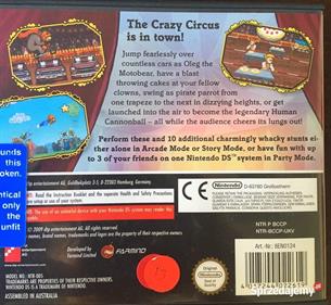 Crazy Circus - Box - Back Image