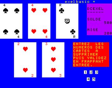 Exel Poker - Screenshot - Gameplay Image