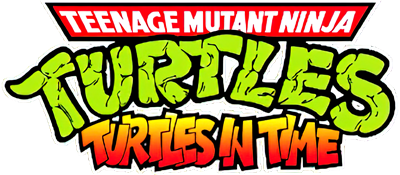 Teenage Mutant Ninja Turtles IV: Turtles in Time - Clear Logo Image