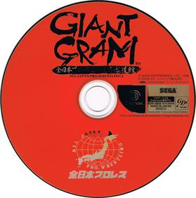 Giant Gram: All Japan Pro Wrestling 2 - Disc Image