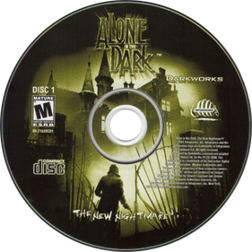 Alone in the Dark: The New Nightmare - Disc Image