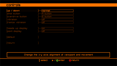 Rez HD - Arcade - Controls Information Image