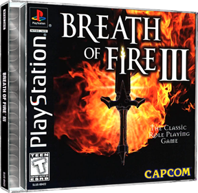 Breath of Fire III - Box - 3D Image