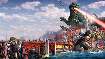 Godzilla: Save the Earth - Fanart - Background Image