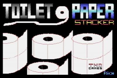 Toilet Paper Stacker - Screenshot - Game Title Image