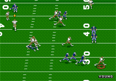 NFL '95 - Screenshot - Gameplay Image