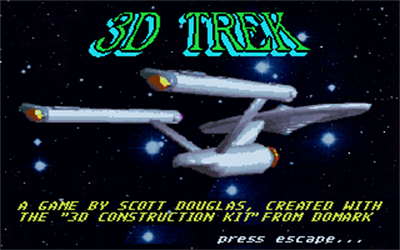 3D Trek - Screenshot - Game Title Image