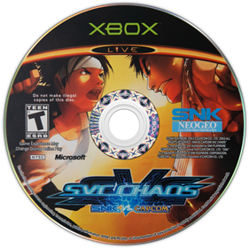 SVC Chaos: SNK vs. Capcom - Disc Image