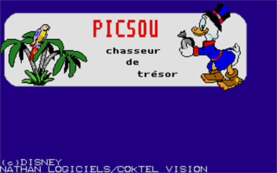 Picsou: Chasseur de Trésor - Screenshot - Game Title Image