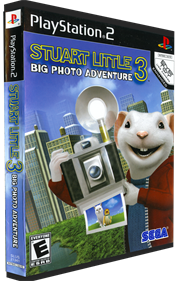 Stuart Little 3: Big Photo Adventure - Box - 3D Image