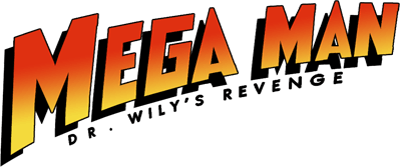 Mega Man: Dr. Wily's Revenge - Clear Logo Image