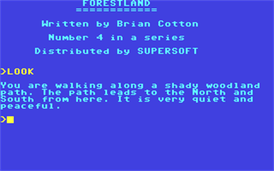 Forestland - Screenshot - Game Title