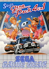 Sega Game Pack 4 in 1 - Box - Front Image