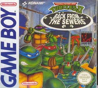 Teenage Mutant Ninja Turtles II: Back from the Sewers - Box - Front Image