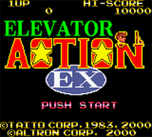 Elevator Action EX - Screenshot - Game Title Image