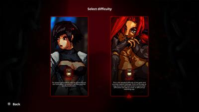 Demoniaca: Everlasting Night - Screenshot - Game Select Image