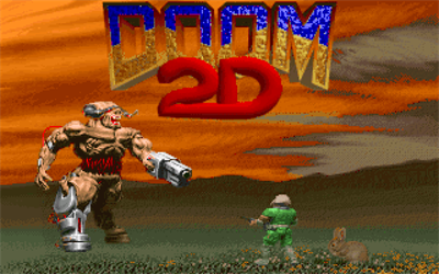 DOOM 2D - Screenshot - Game Title Image