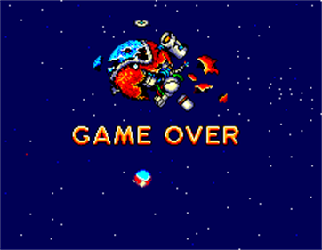 Galactic Protector - Screenshot - Game Over Image