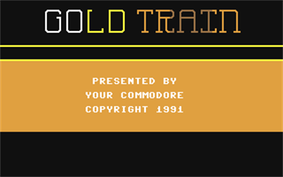 Gold Train - Screenshot - Game Title Image