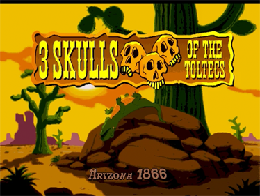 3 Skulls of the Toltecs - Screenshot - Game Title Image