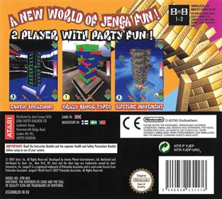 Jenga World Tour - Box - Back Image