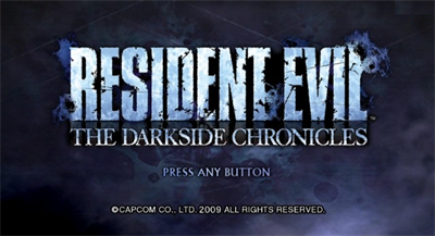 Resident Evil: The Darkside Chronicles - Screenshot - Game Title Image