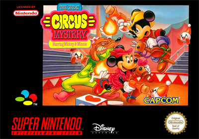 The Great Circus Mystery Starring Mickey & Minnie - Box - Front Image