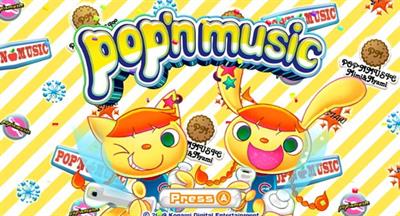 Pop'n Music - Screenshot - Game Title Image