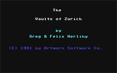 The Vaults of Zurich - Screenshot - Game Title Image