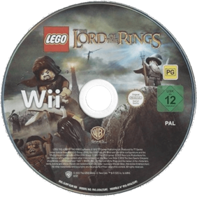 LEGO The Lord of the Rings - Disc Image