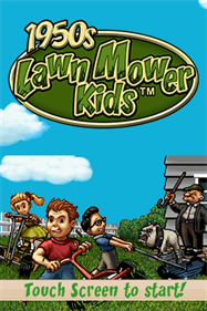 1950s Lawn Mower Kids - Screenshot - Game Title Image