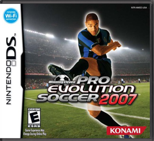 Winning Eleven Pro Evolution Soccer 2007 - Box - Front - Reconstructed Image