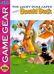 The Lucky Dime Caper Starring Donald Duck - Fanart - Box - Front Image