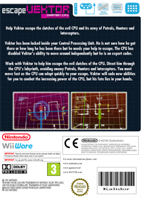 escapeVektor: Chapter 1 - Box - Back Image