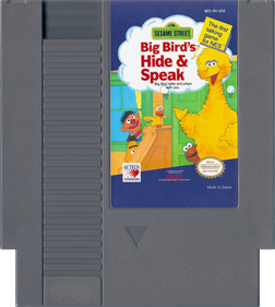 Sesame Street: Big Bird's Hide & Speak - Cart - Front Image