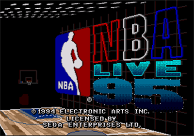 NBA Live 95 - Screenshot - Game Title Image