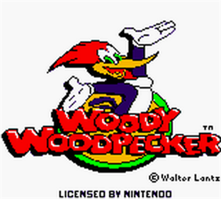 Woody Woodpecker - Screenshot - Game Title Image