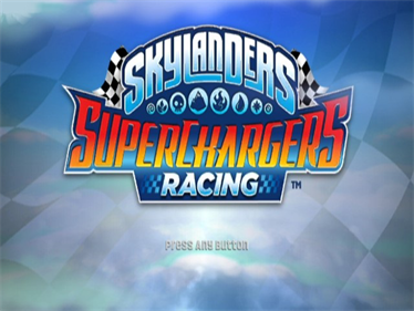 Skylanders: SuperChargers Racing - Screenshot - Game Title Image