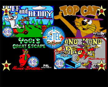 The Hi-Tec Hanna-Barbera Cartoon Character Collection - Screenshot - Game Select Image