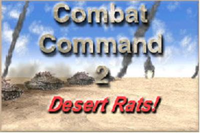 Combat Command 2: Desert Rats - Screenshot - Game Title Image