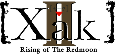 Xak II: Rising of the Redmoon - Clear Logo Image