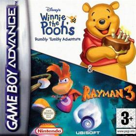 Winnie the Pooh's Rumbly Tumbly Adventure & Rayman 3 - Box - Front Image